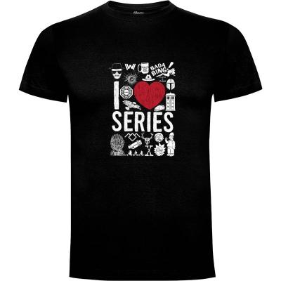 Camiseta I love Series - Camisetas breaking bad