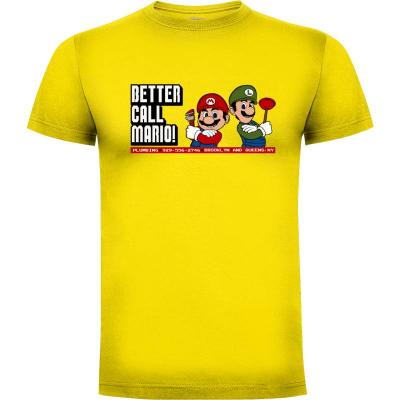 Camiseta Better call mario - Camisetas breaking bad