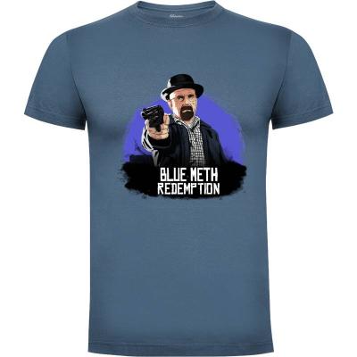 Camiseta Blue Meth Redemption - Camisetas breaking bad